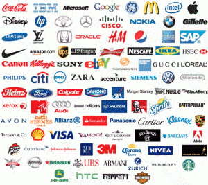 The Top 100 Brands of the World Image Courtesy Of DesignBuddy.com