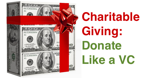Charitable Giving: How to Donate like a VC