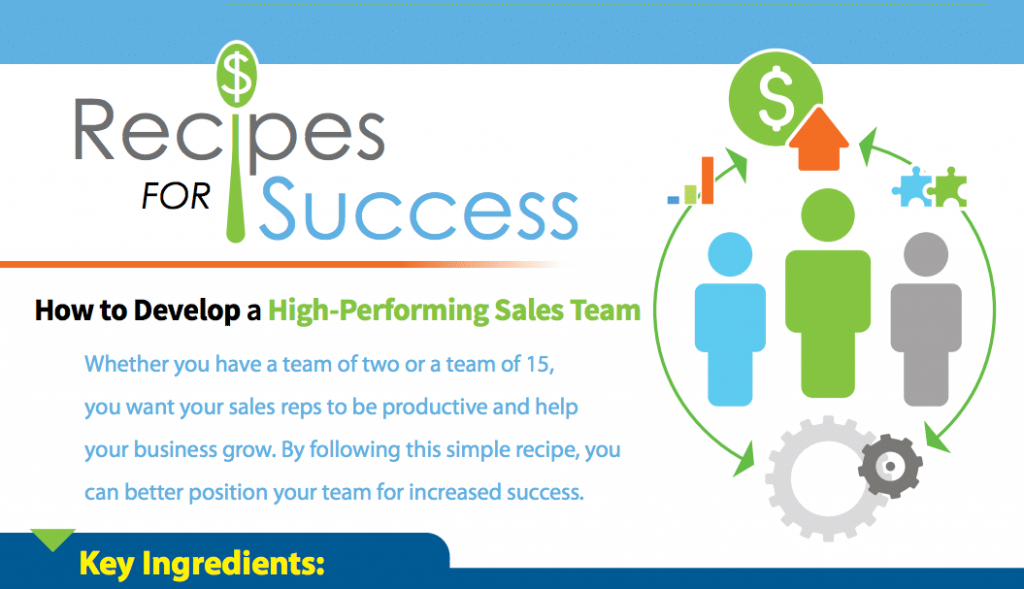 High Performing Sales Team Recipe for Success