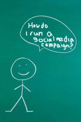 How do I run a sociasl media campaign?