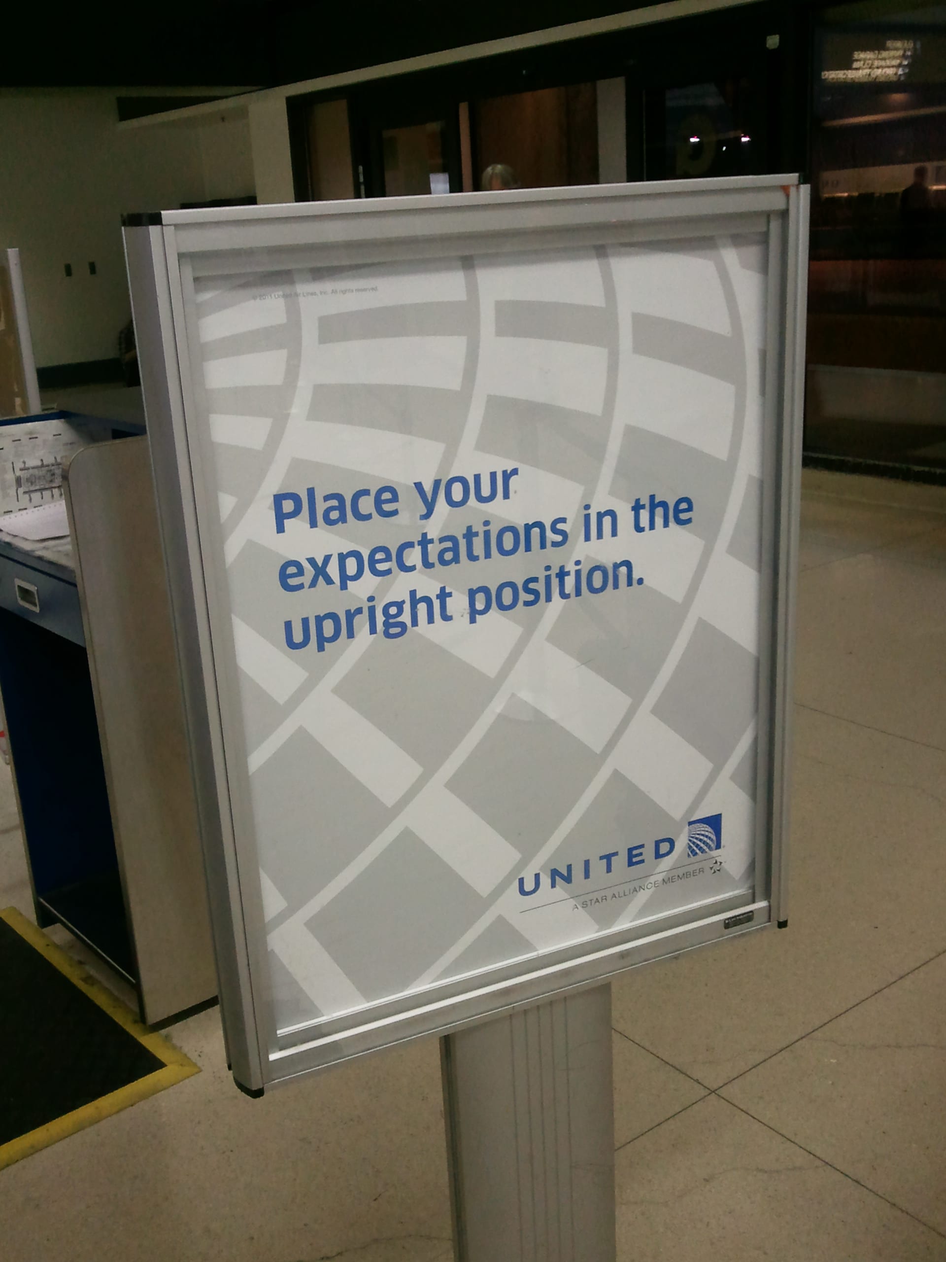 Customer Expectation Sign